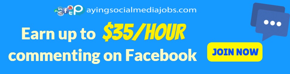 Earn by commenting on Facebook!